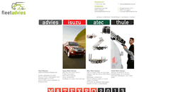 Desktop Screenshot of fleetadvies.be
